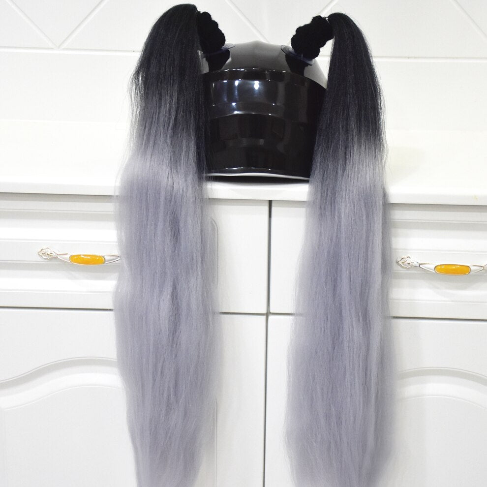 2PCS Helmet Braids