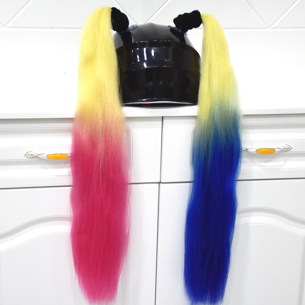 2PCS Helmet Braids