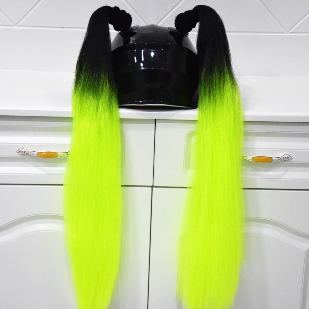 2PCS Helmet Braids