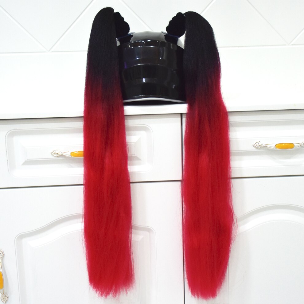 2PCS Helmet Braids