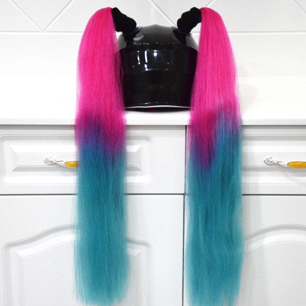 2PCS Helmet Braids