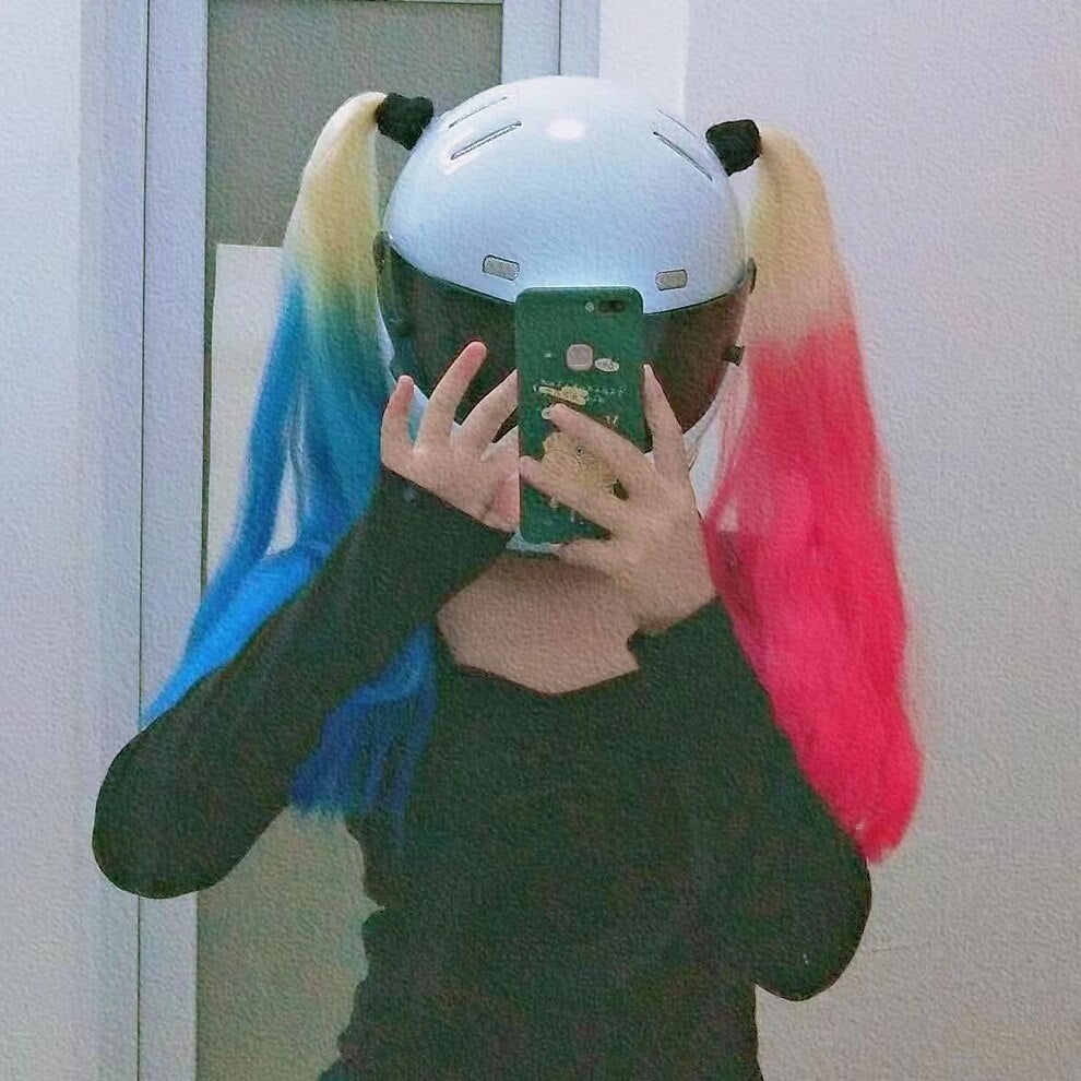 2PCS Helmet Braids