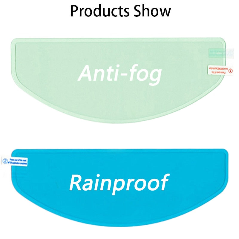 Helmet Anti-fog and Rainproof Film